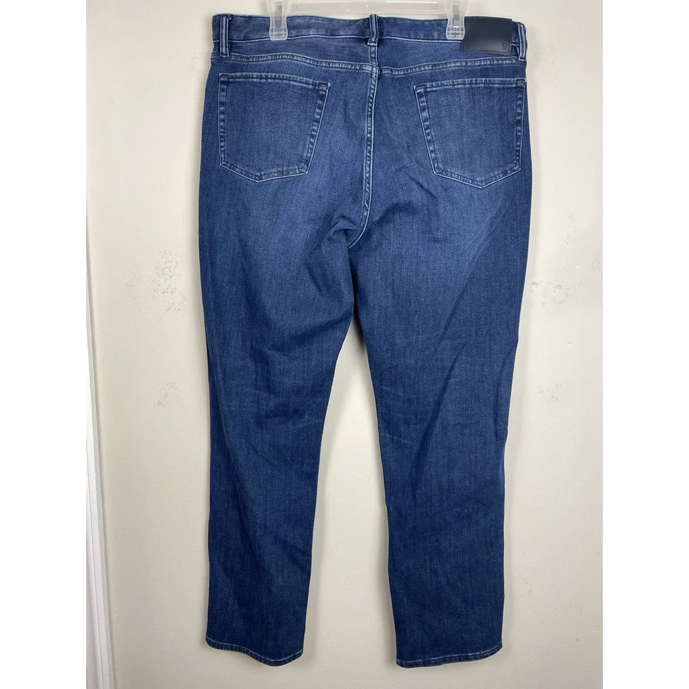 NEW‎ Bonobos Slim Taper Jeans Mens 38x32 Blue Stretch Denim Pants Dark Wash